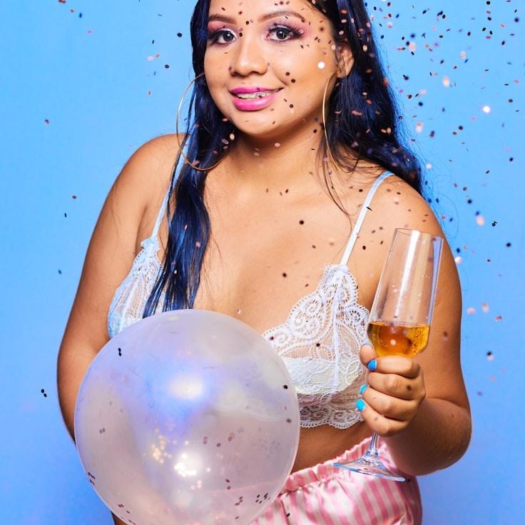 Portrait of Zephyr, group coordinator and fusion cooking expert